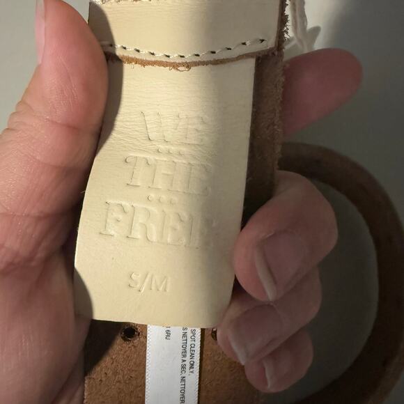 Free People We The Free Double Cross Belt in Mineral, S/M main image 3